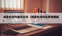 减速机结构图及名称（减速机结构及原理图解）